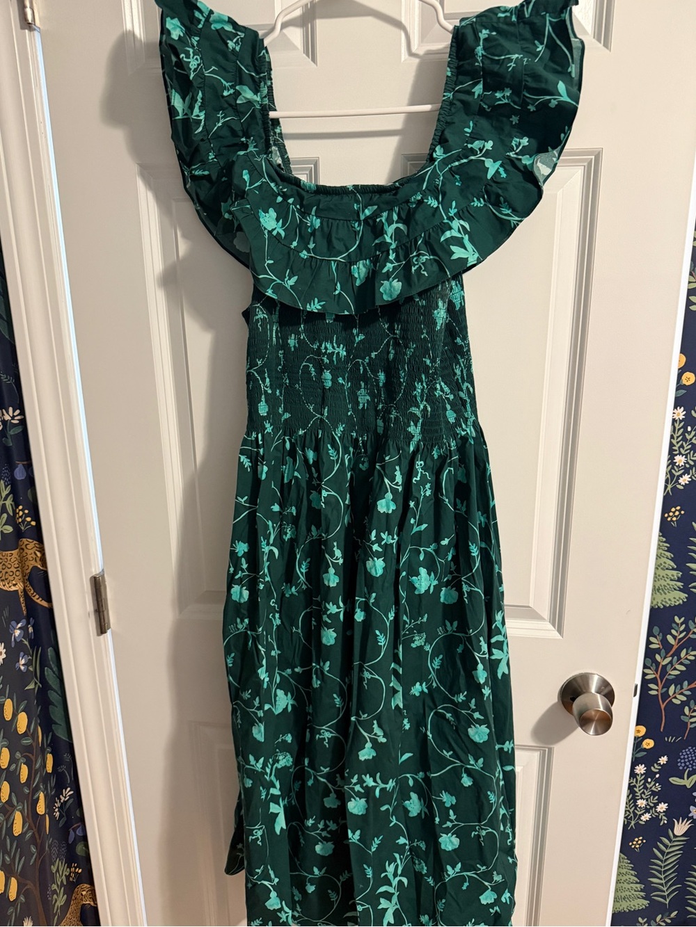 Hill House Home Green Floral Ruffle Dress
Vintage HHH. Very rare style!